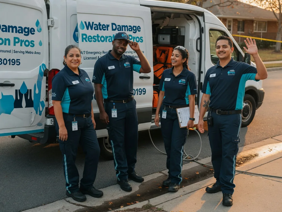 Water Damage Restoration company in Roseglen, ND